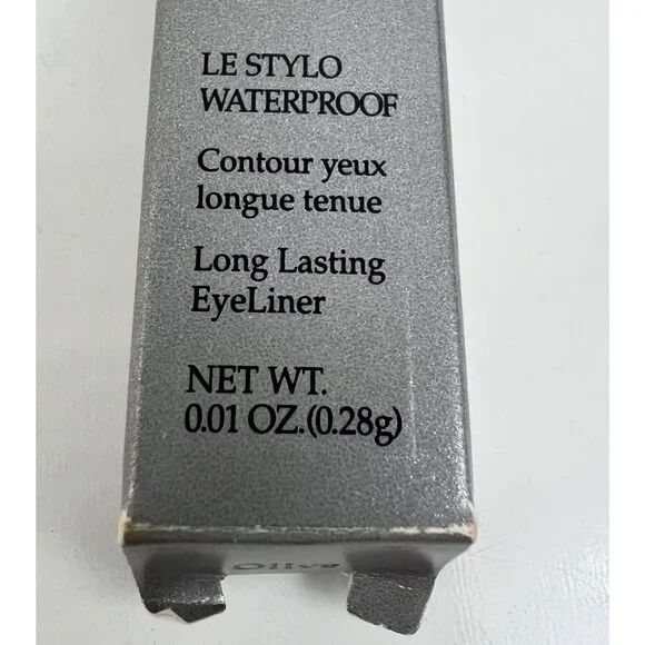 Lancome Le Stylo Long Lasting Eyeliner ~Olive~ FULL SIZE with box - Picture 2 of 4